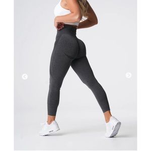 NVGTN Black Speckled Contour Seamless Leggings - NWT size S